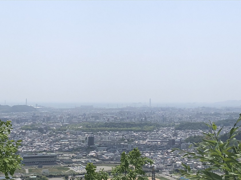 広峰山から見た姫路城