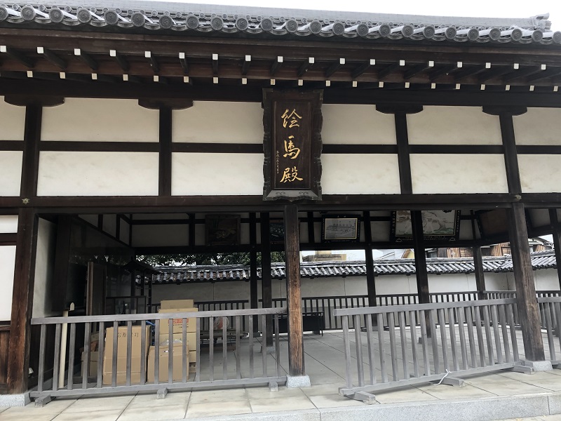 松原神社の絵馬殿
