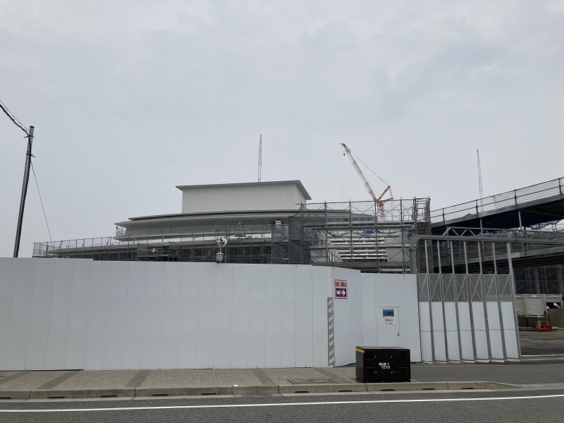 工事中のアクリエひめじ