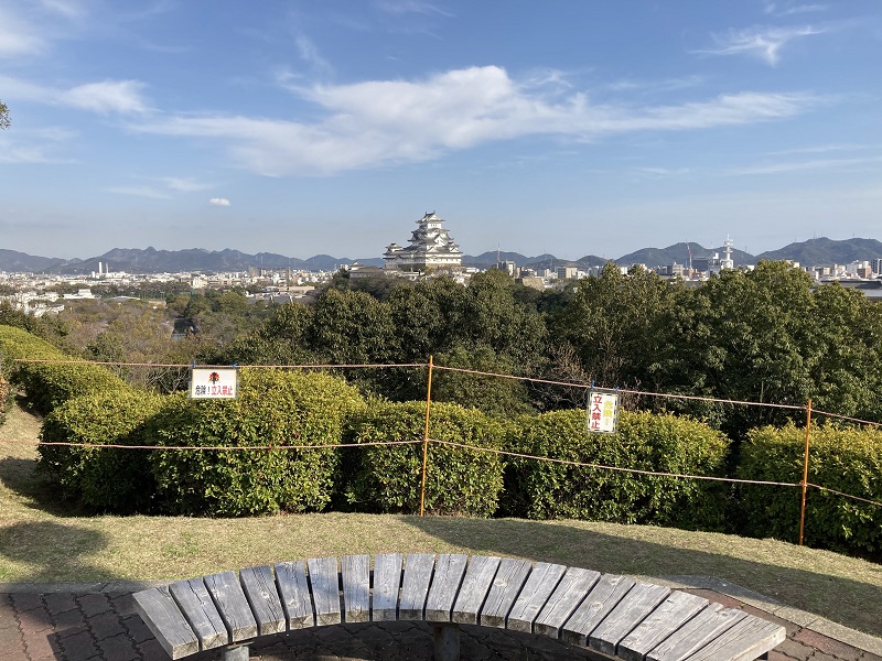 男山から見た景色