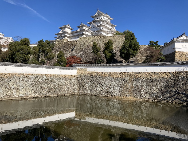 姫路城の三国堀