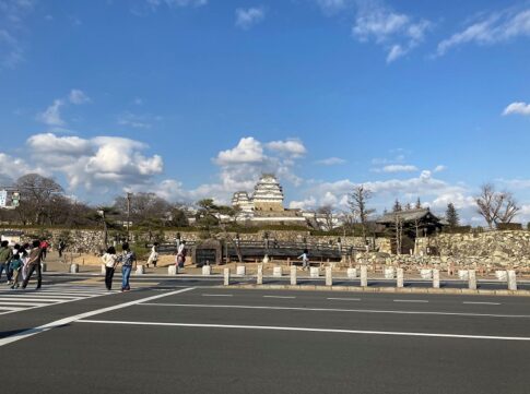 姫路城の駐車場