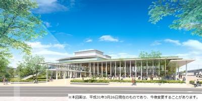 姫路市文化コンベンションセンターのイメージ図