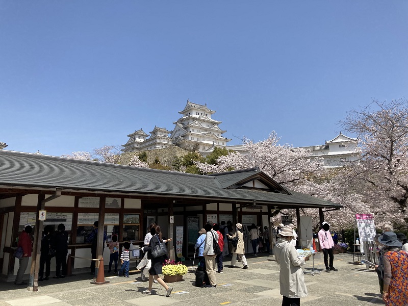 姫路城の入城口