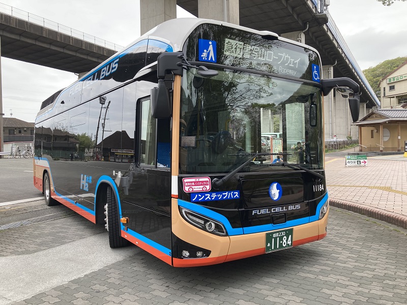 神姫バスの水素バス・燃料電池バス
