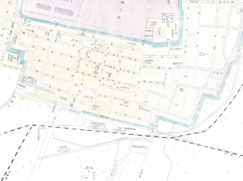 姫路・姫路駅の古地図