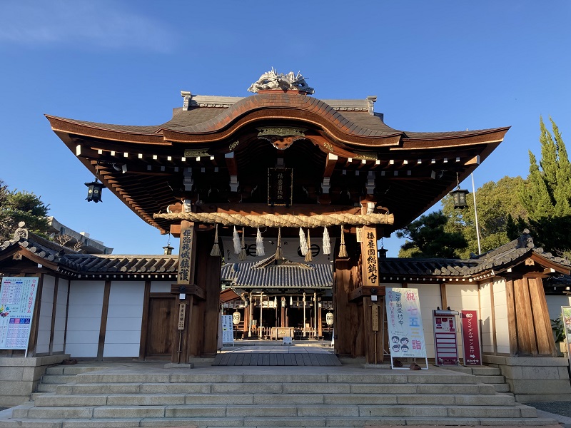 姫路 播磨国総社(射楯兵主神社)の神門