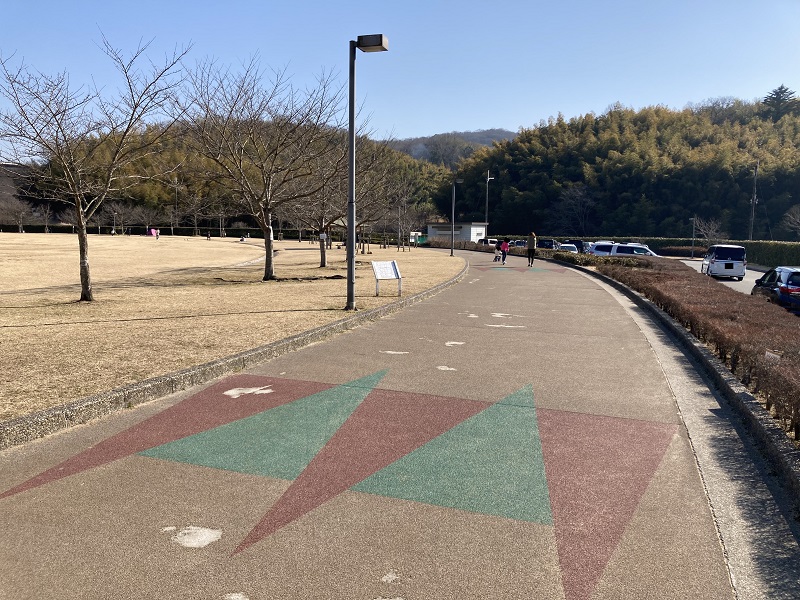 桜山公園の駐車場