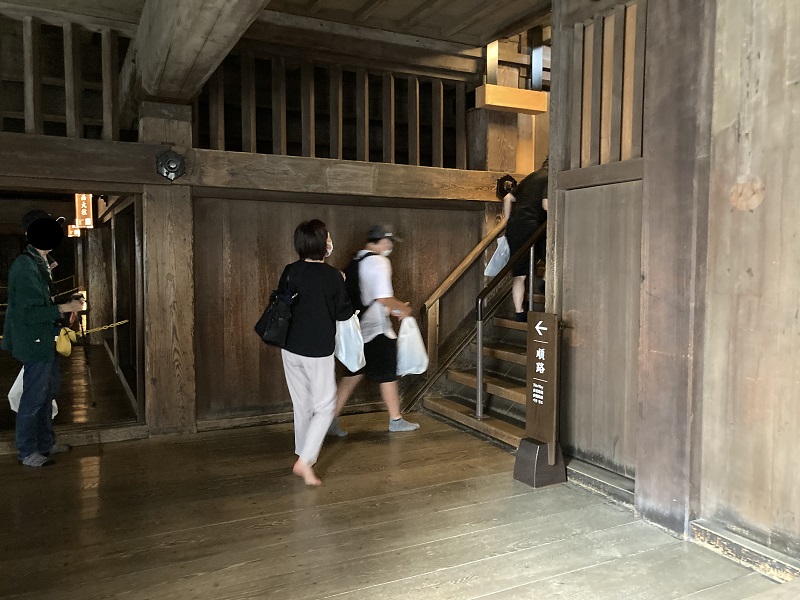 姫路城の見学ルート